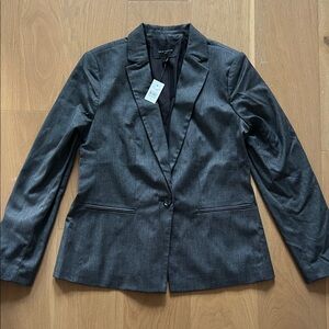 Ann Taylor Factory Dark Gray Blazer
